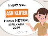 Penting!! ASN Klaten Harus Netral di Pilkada 2024