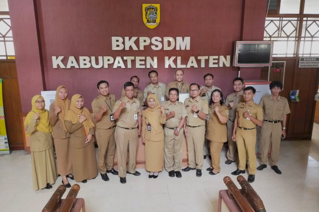 Studi Banding dari BKPSDM Kabupaten Sukoharjo