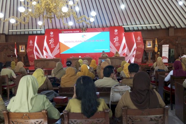SOSIALISASI SISTEM MERIT DI LINGKUNGAN PEMERINTAH KABUPATEN KLATEN