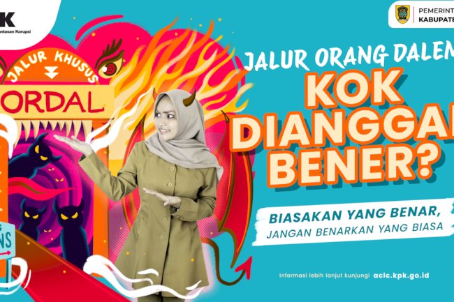 Jalur orang dalam kok dianggep benar?