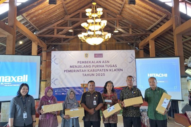 Pembekalan ASN Menjelang Purna Tugas Pemerintah Kabupaten Klaten Tahun 2025