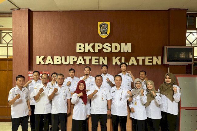Kunjungan Kerja BKPSDM Kabupaten Semarang ke BKPSDM Kabupaten Klaten