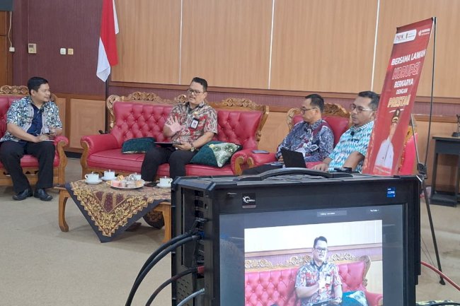 BKPSDM, INSPEKTORAT DAN BLP KLATEN GELAR SOSIALISASI PODCASE  PBJ  CLEAN AND CLEAR