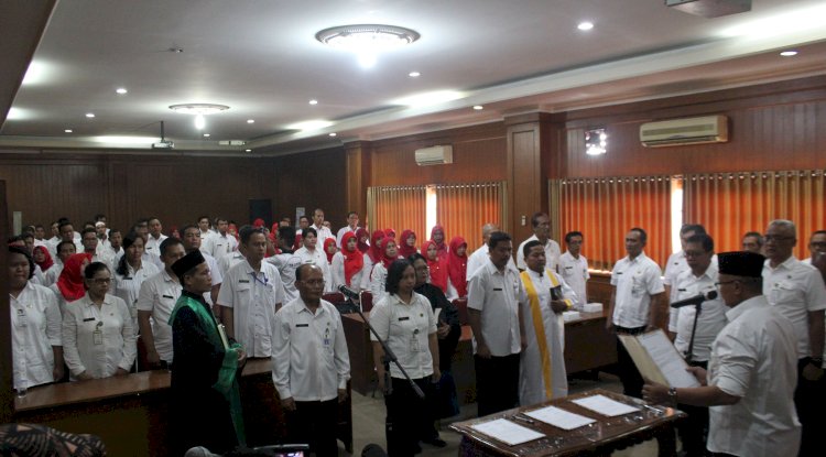 Pelantikan dan Pengambilan Sumpah Janji Pejabat Fungsional di Lingkungan Pemerintah Kabupaten Klaten