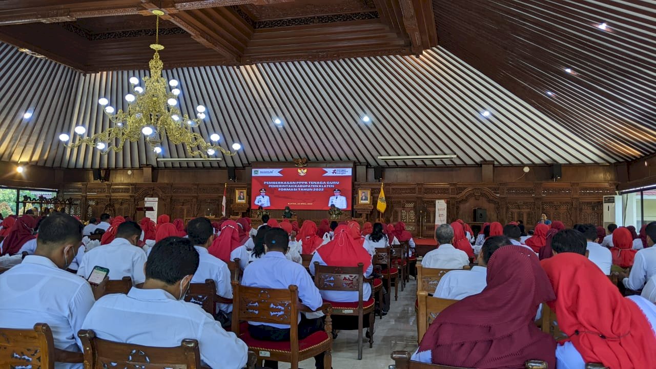 PENGARAHAN PEMBERKASAN PPPK GURU PEMERINTAH KABUPATEN KLATEN FORMASI TAHUN 2022