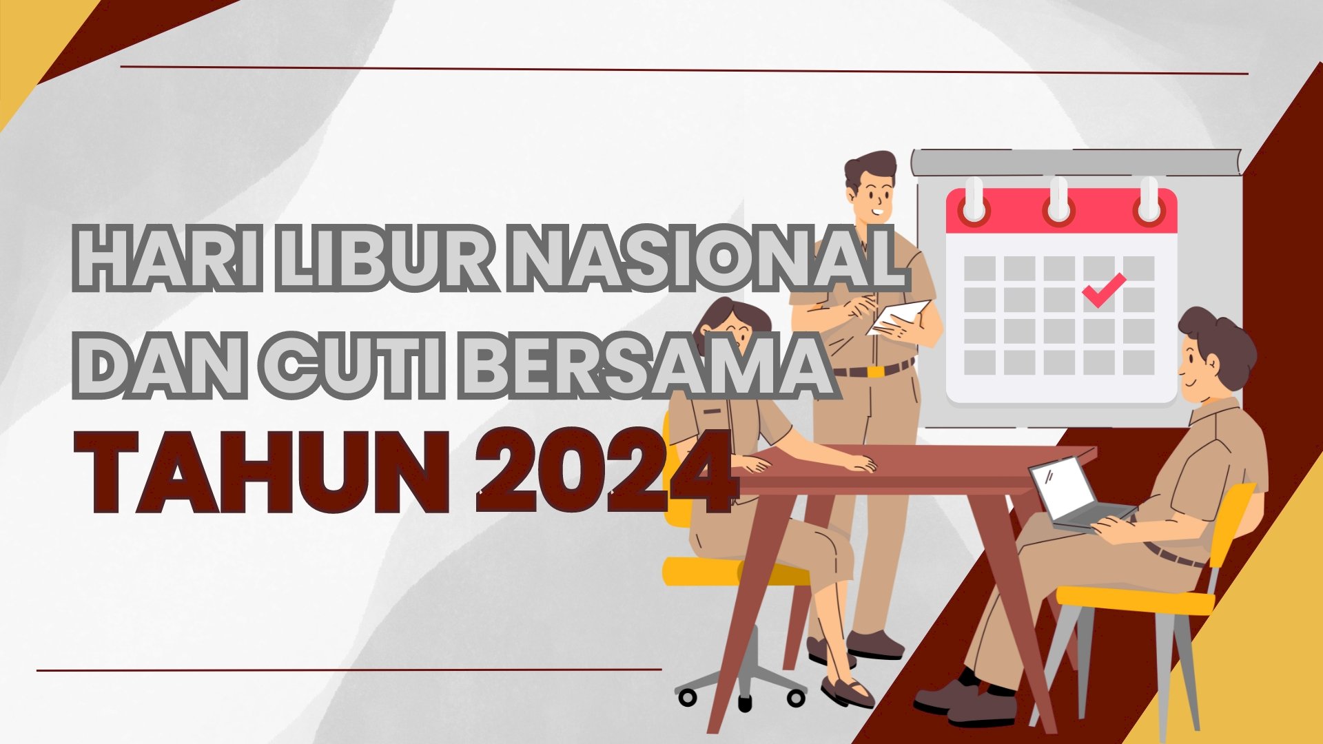 SURAT EDARAN HARI LIBUR NASIONAL DAN CUTI BERSAMA TAHUN 2024
