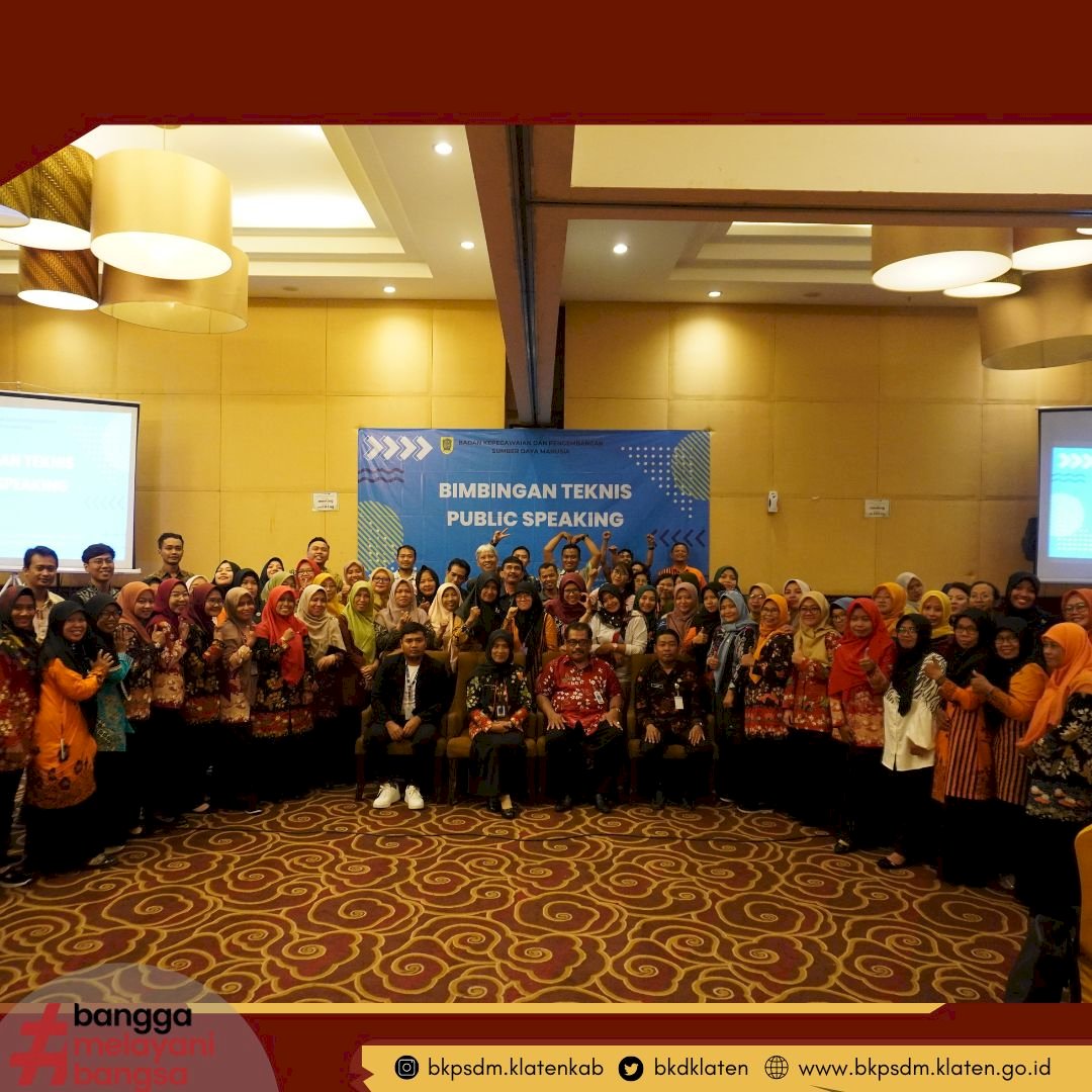 Bimbingan Teknis Public Speaking Angkatan I Tahun 2024